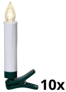 Eglo 410001 - KÉSZLET 10x LED Világítás karácsonyfára 1xLED/0,06W/1xAAA