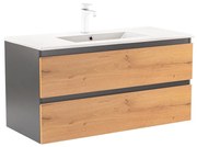 Vario Forte 100 alsó szekrény mosdóval