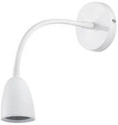 Szabályozható LED fali lámpa 4W, fehér
