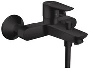 Kád csaptelep Hansgrohe Talis E zuhanyszett nélkül 150 mm matt fekete 71740670