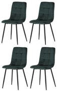 CT-281 GRN4 étkezőszék szett, 4 db