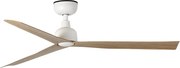 FARO 34370 - Mennyezeti ventilátor MARINE M átm. 125 cm barna/fehér IP44 + távirányító