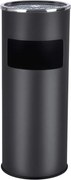 SMOKE álló hamutartó szemetes, 60,5x24,5 cm, fekete SongmicsHome