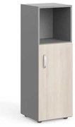 Manager közepes szekrény 39,9 x 42,2 x 119,5 cm, jobb, világos akác / szürke