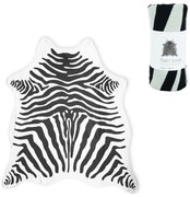 ZEBRA fekete-fehér fürdőlepedő