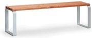 Mezzo kültéri pad - 1,5 m, teak
