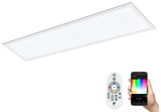 Eglo 32734 - LED RGBW Dimmelhető beépíthető panel SALOBRENA-C 34W/230V fehér + távirányító 32734