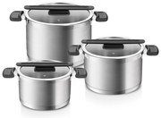 Rozsdamentes acél edény készlet 6 db-os Compact – Tescoma