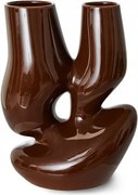 Espresso váza, organikus, barna, Khaliving