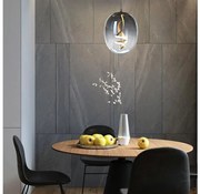 ONLI - LED Csillár zsinóron LILLY LED/12W/230V 4000K fekete