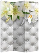 Paraván - Liliom virágok (126x170 cm)