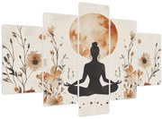 Kép - Narancssárga jóga (150x105 cm)