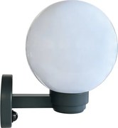 Brilagi - Kültéri fali lámpa mozgásérzékelővel HARBOR 1xE27/40W/230V IP33 antracit/fehér