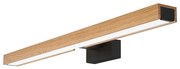 Brilagi-LED Fürdőszobai tükörmegvilágítás WOODY MIRROR LED/12W/230V IP44 tölgy/fekete