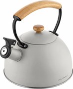 Florina Natura Line rozsdamentes  vízforraló kanna  2,3 l, szürke