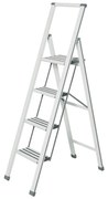 Ladder fehér összecsukható fellépő, magasság 153 cm - Wenko