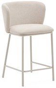 Bézs bárszék (ülésmagasság 65 cm) Ciselia – Kave Home