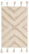 Krémszínű mosható pamut szőnyeg 50x80 cm – Casa Selección