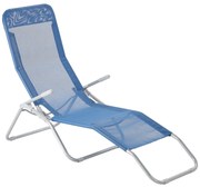 Aldotrade összecsukható kerti nyugágy 137x 58 x 94 cm, kék