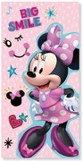 Disney Minnie Smile fürdőlepedő, strand törölköző 70x137 cm (Fast Dry)