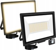 Kültéri Kerti Fényszóró mozgásérzékelővel 2 db-os szett 20000 lm