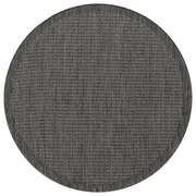 Sötétszürke kerek kültéri szőnyeg ø 120 cm Giza – Ayyildiz Carpets