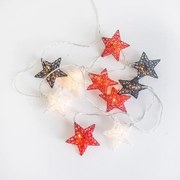 Karácsonyi kültéri fényfüzér 3,3 m, 10 LED-es fény - Stellina