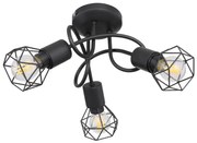 Brilagi - CAGE felületre szerelt csillár 3xE14/40W/230V 54802S-3D-OEM