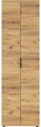 Ruhásszekrény tölgyfa dekorral 59x199 cm Fremont - Germania