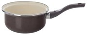 Orion Smaltált serpenyő szegéllyel, barna, átmérő16 cm, 16 cm átmérőjű