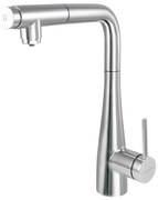 Deante BRE_075M - Mosogató csaptelep kihúzható zuhannyal, ERIDAN, króm