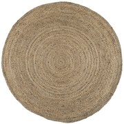 IB Laursen Jutaszőnyeg ROUND NATURAL 120 cm