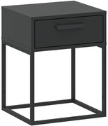 Éjjeliszekrény Sötétszürke Színben CADRO NR3 40 cm