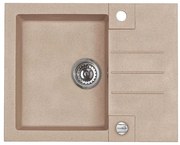 ALVEUS 1090950 - Mosogató ROCK 59,5x47,5 cm gránit/bézs