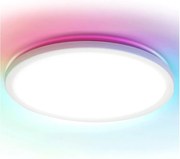 Brilagi - LED RGBW dimmelhető mennyezeti lámpa VIBE LED/24W/230V 3000-6500K fehér + távirányító
