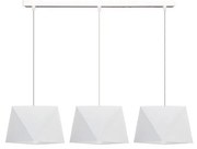 Csillár zsinóron DIAMENT 3xE27/60W/230V fehér