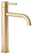 Fürdőszobai csaptelep Rea Lungo Brush Gold high
