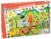 Megfigyeltető puzzle - Dzsungel, 35 db-os - Jungle