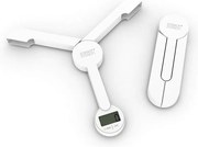 TriScale fehér összecsukható digitális konyhai mérleg - Joseph Joseph