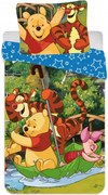 Disney Micimackó gyerek, ovis ágyneműhuzat 90×140cm, 40×55 cm