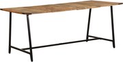 vidaXL tömör mangófa étkezőasztal 180x90x75 cm