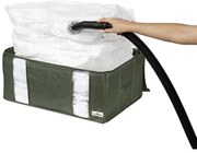 Vákuumos textil ruhatároló doboz 65x45x27 cm Ecologik – Compactor