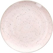 Rózsaszín porcelán lapostányér 27 cm Tognana Pepper Rosa