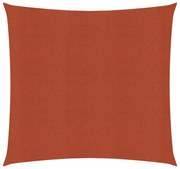 terrakotta HDPE napvitorla 160 g/m² 2,5 x 3 m