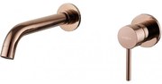 Mexen Alma rejtett mosdócsaptelep, rózsaarany - 75015-60