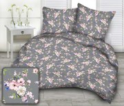 Hortenz Flanel ágyneműhuzat TiaHome - 1x Párna 90x70cm, 1x Paplan 140x200cm