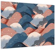 Kép - Japán hullámok (70x50 cm)