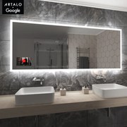 SMART tükör LED világítással M1 + SmartScreen with Google TV