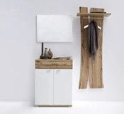 Nia 3 előszoba szett wotan tölgy, fehér