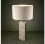 Eglo 390408 - Asztali lámpa BELESAR 1xE27/40W/230V bézs